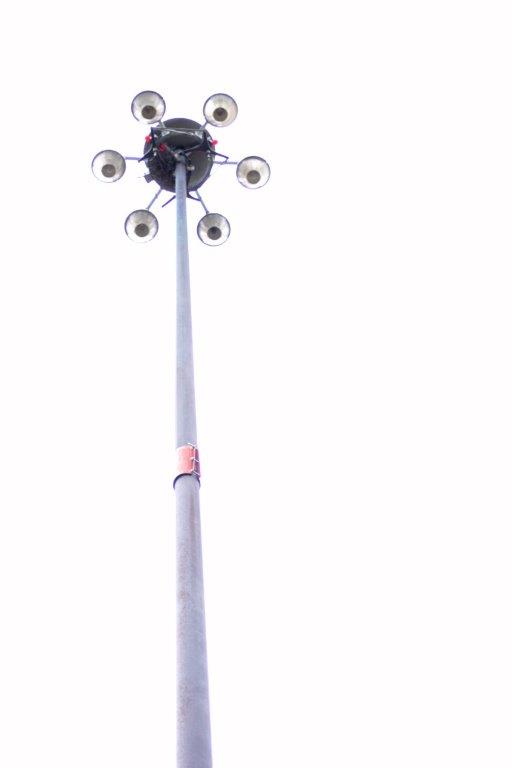 high mast pole lighting